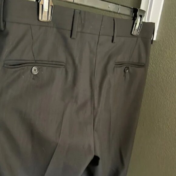 Louis Vuitton, Black Dress Pants, lined; 100% wool - Picture 8 of 14